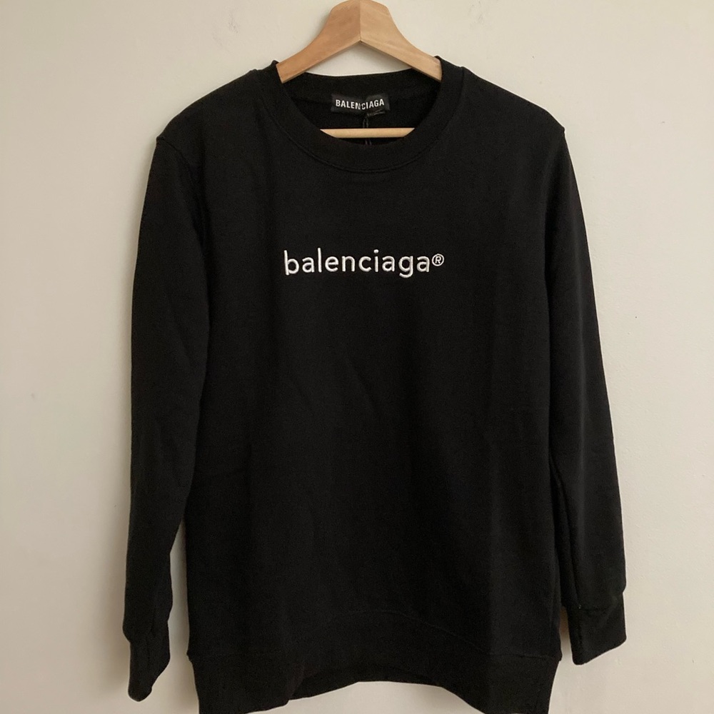 Used Balenciaga sweatshirt sweater black size XX-Large men